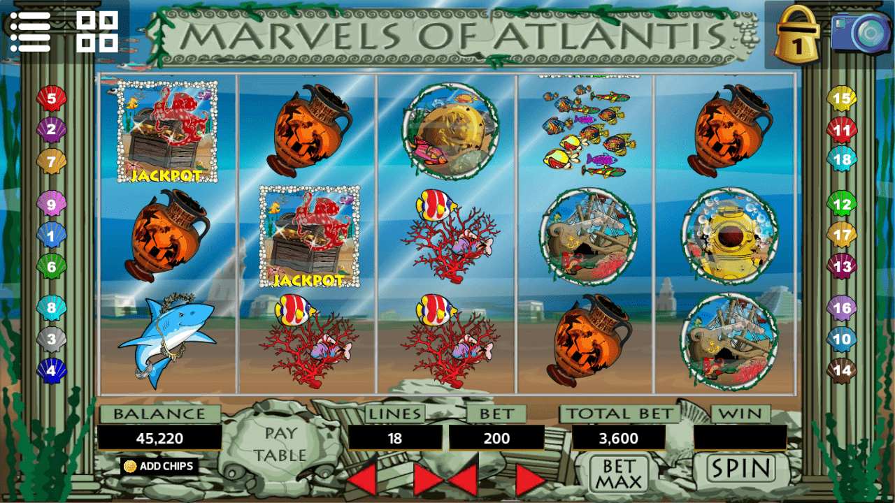 Slot - Marvels of Atlantis